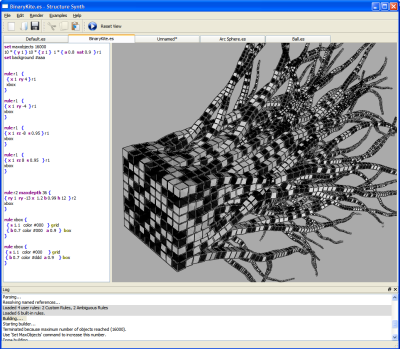 Structure Synth V0.7 (Nostromo)